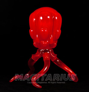 Red Oreion Vinyl Figure Pose 2 - Magitarius.com