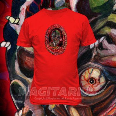 Maggotsville Zombie Design T Shirt-Magitarius.com