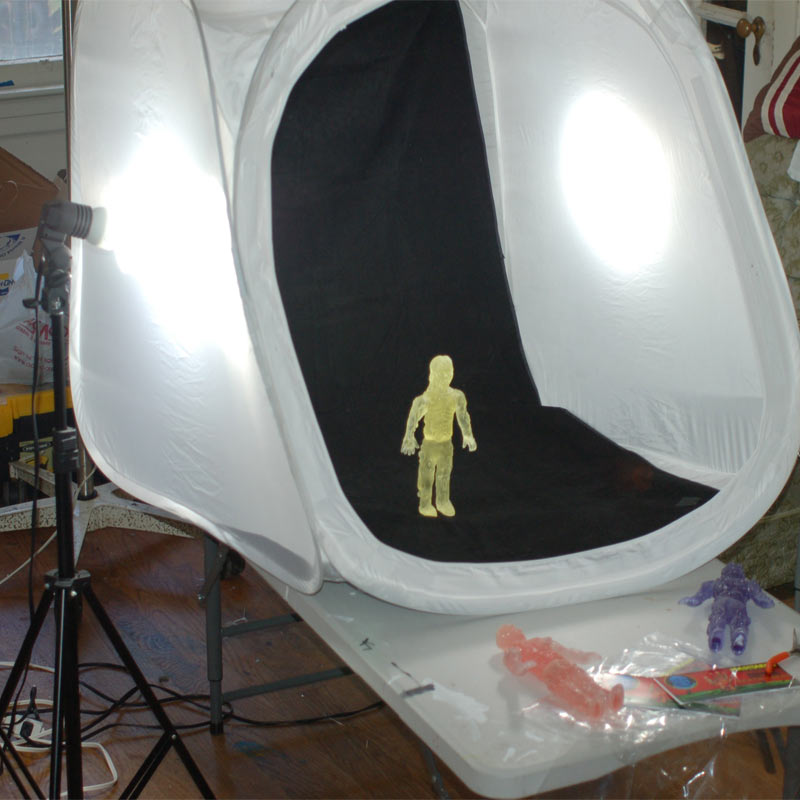 Photographing Finished Resin Figure